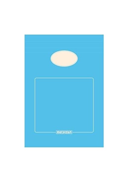 A5 Karton Kapaklı Bloknot, Akdeniz Serisi, 80 Yaprak, Düz, Gök Mavisi fiyatları