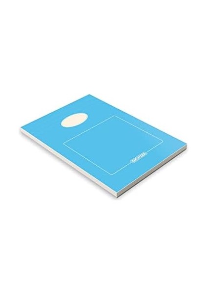 A5 Karton Kapaklı Bloknot, Akdeniz Serisi, 80 Yaprak, Düz, Gök Mavisi modelleri