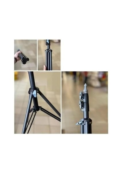 Güçlendirilmiş Profesyonel Alüminyum Döküm Tripod Ağırlık Dayanıklı Ringlight 21-18 Inç Standı Vk-Döküm V-190871099572 modelleri