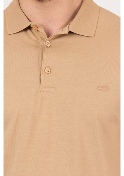 Regular Fit Penye Esnek Polo Yaka Tişört indirimleri