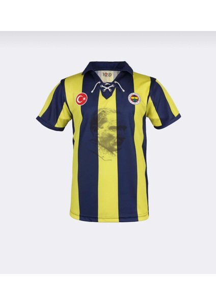 Fenerbahçe Sarı Lacivert Forma Cumhuriyetin 100. Yılına Özel Yetişkin Forma Hd1199