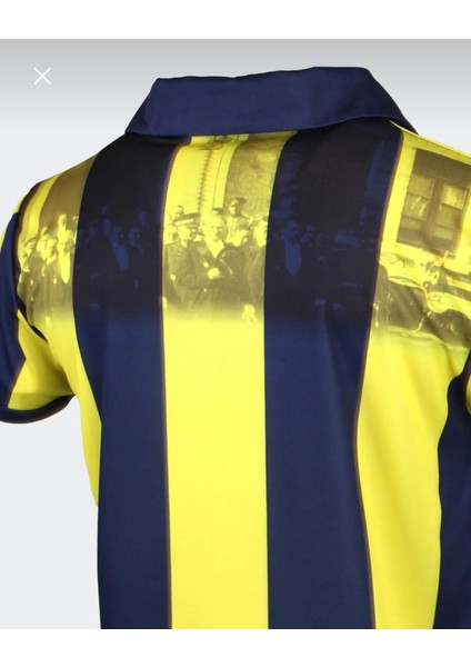 Fenerbahçe Sarı Lacivert Forma Cumhuriyetin 100. Yılına Özel Yetişkin Forma Hd1199