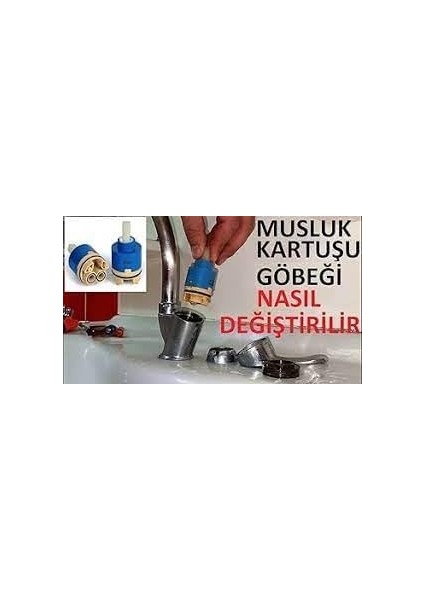 Banyo Mutfak Batarya Kartuşu 35 Lik Ayaklı
