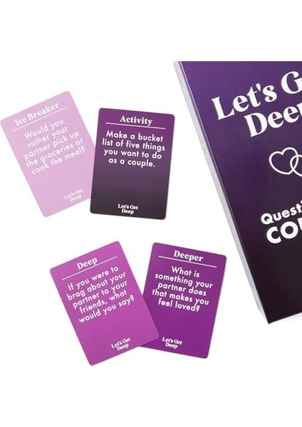 Do You Meme Let's Get Deep - The Relationship Game Full Of Questions For Couples - ?