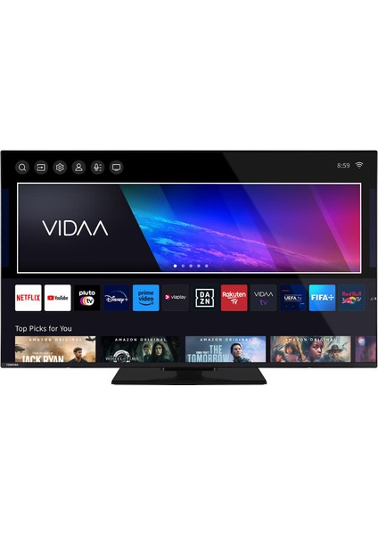 55QV3F63DT 55'' 139 Ekran Uydu Alıcılı 4K Ultra HD Smart QLED TV