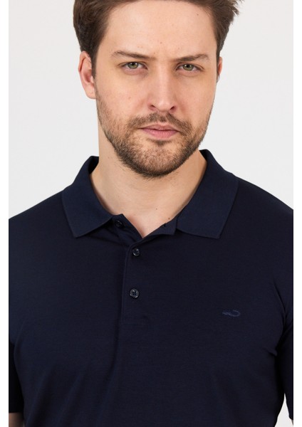 Regular Fit Penye Esnek Polo Yaka Tişört modelleri
