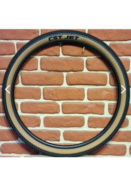 Dış Lastik Bisiklet Cst C1820 27.5x2,10 Kahverengi Yanak Amber Yanak