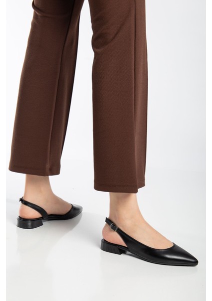 Alisa Karnı Yarık Kadın Babet Siyah Cilt fiyatları