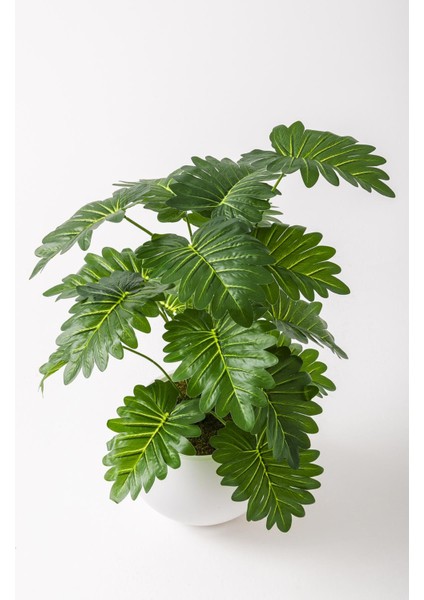 Salon Köşe Yapay Çiçeği 70 cm Küre Saksı fırsatları