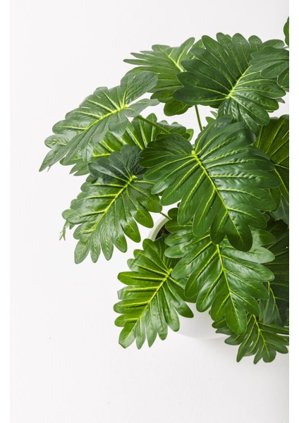 Salon Köşe Yapay Çiçeği 70 cm Küre Saksı indirimleri