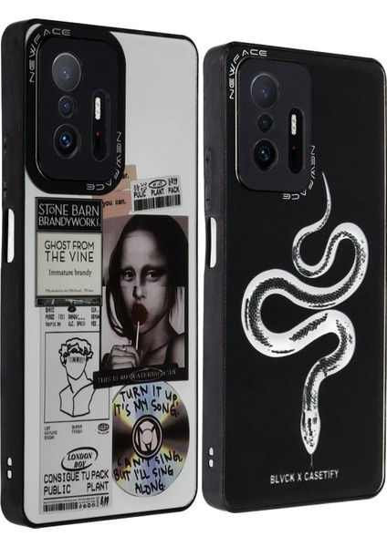 Xiaomi Mi 11T Pro Kılıf Mirror Desenli Kapak - Mirror - 5 Mrayd