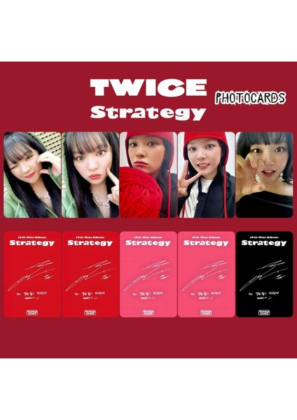 Twıce Jeongyeon '' Strategy '' Photocards Set