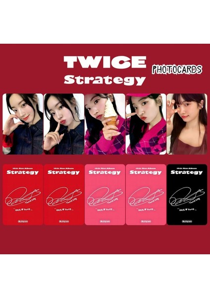 Twıce Dahyun '' Strategy '' Photocards Set