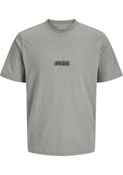 Jcosago Erkek Kısa Kollu Tişört – Bisiklet Yaka, Slub Doku, Logolu Modern Tasarım fiyatları