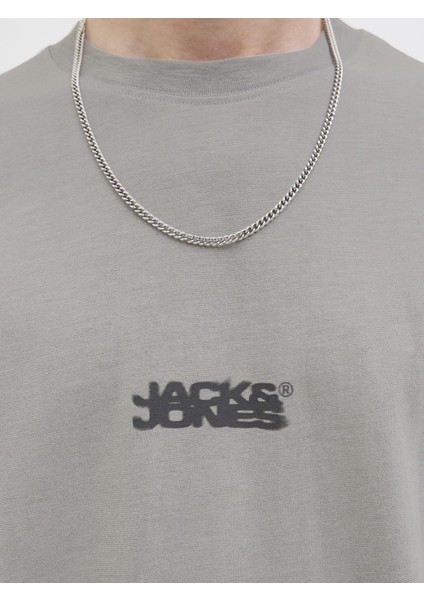 Jcosago Erkek Kısa Kollu Tişört – Bisiklet Yaka, Slub Doku, Logolu Modern Tasarım fırsatları