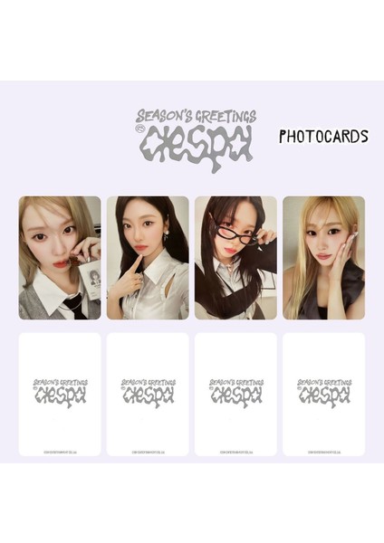 Aespa '' 2025 Season's Greetings '' Photocards Set - A