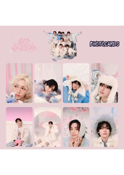 Stray Kıds 5th Fanmeeting '' Skz 5'clock '' Photocards Set