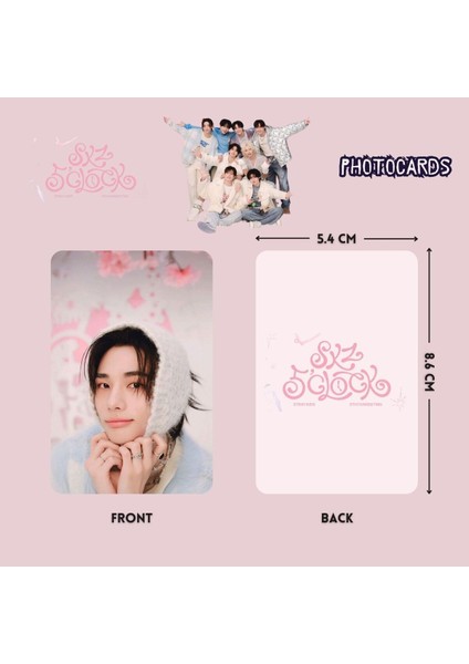 Stray Kıds 5th Fanmeeting '' Skz 5'clock '' Photocards Set fiyatları