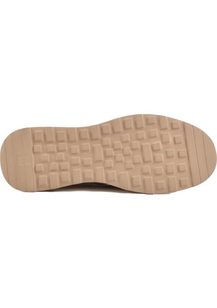 Ayakmod Premium 8212 M Bej Nubuk Hakiki Deri Erkek Sneaker