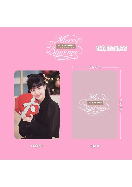 Blackpınk '' Merry Blinkmas '' Photocards Set fiyatları