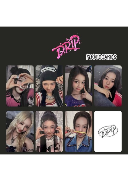Babymonster '' Drip '' Pob 2 Photocards Set