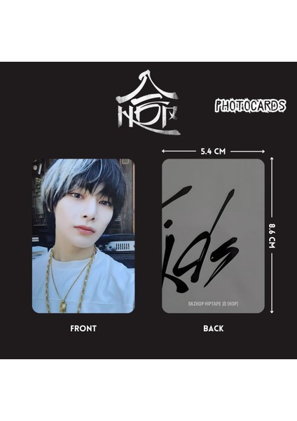 Stray Kıds In '' Skzhop Hiptape '' Photocards Set fiyatları