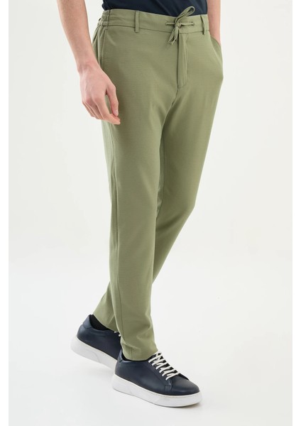 Gofreli Super Slim Fit Beli Lastikli Ipli Erkek Pantolon fiyatları