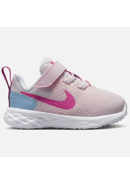 Revolution 6 Walk Shoes Lastik Ipli Bantlı Kolay Giyimli Yürüyüş Ayakkabısı Pembe