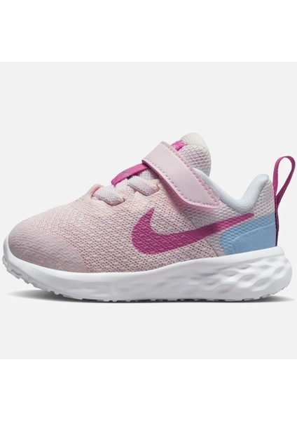 Revolution 6 Walk Shoes Lastik Ipli Bantlı Kolay Giyimli Yürüyüş Ayakkabısı Pembe