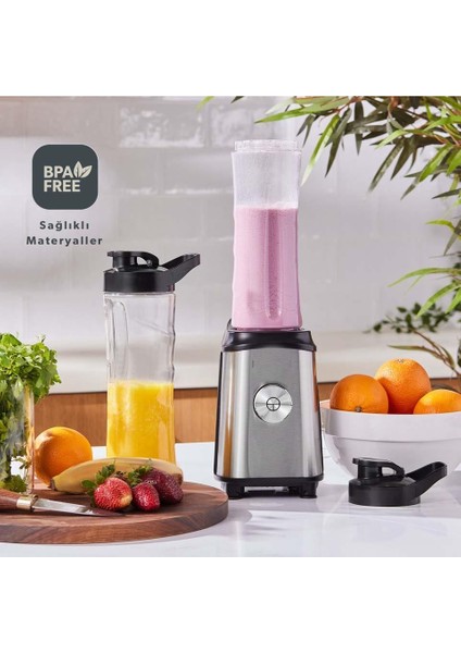 Smoothie Kişisel Blender 350 W Ho M End Çelik Gövdeli