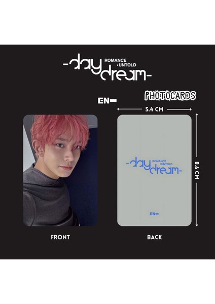 Enhypen Heeseung '' Romance Untold - Daydream- '' Photocards Set fiyatları