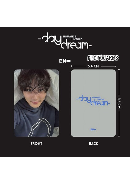 Enhypen Jungwon '' Romance Untold - Daydream- '' Photocards Set fiyatları