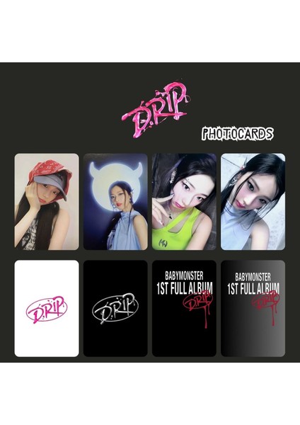 Babymonster Ruka '' Drip '' Photocards Set