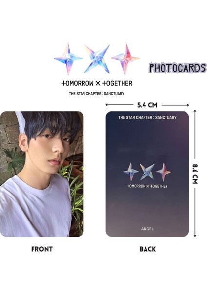Txt Soobin '' The Star Chapter : Sanctuary '' Photocards Set fiyatları