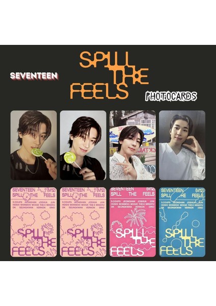 Seven Teen Wonwoo '' Spill The Feels '' Photocards Set