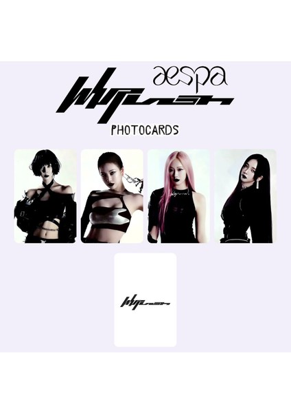Aespa '' Whiplash '' Photocards Set B2