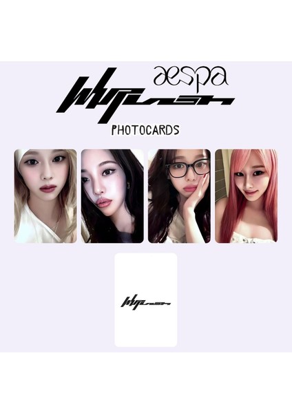 Aespa '' Whiplash '' Photocards Set B1