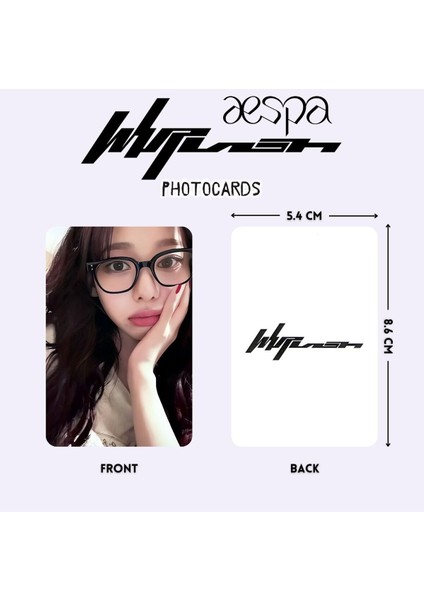 Aespa '' Whiplash '' Photocards Set B1 fiyatları