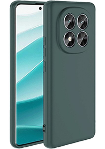 Xiaomi Redmi Note 14 Pro 5g Kılıf First Silikon - Koyu Yeşil Mrayd