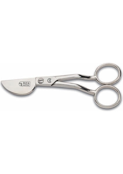 Rıza M-213 Dokumacı Ponpon Makası No: 6 Inç / 15,24 cm - Nikel Kaplama