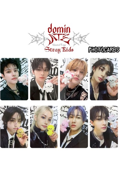 Stray Kıds '' Dominate 3rd World Tour '' Photocards Set