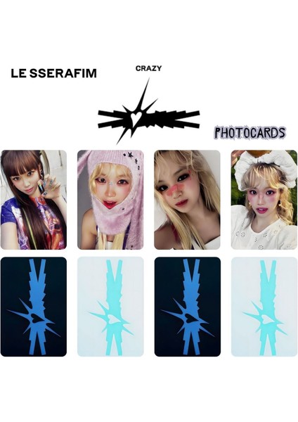 Le Sserafım Chaewon '' Crazy '' Photocards Set