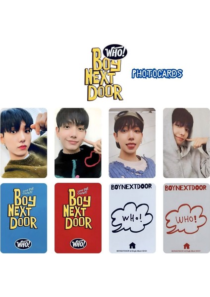 Boynextdoor Jaehyun '' Who '' Photocards Set