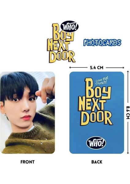 Boynextdoor Jaehyun '' Who '' Photocards Set fiyatları