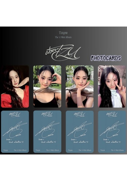 Twıce Tzuyu '' Aboutzu '' Photocards Set 2