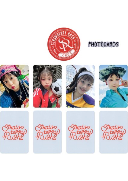 Chuu '' Strawberry Rush '' Photocards Set 2