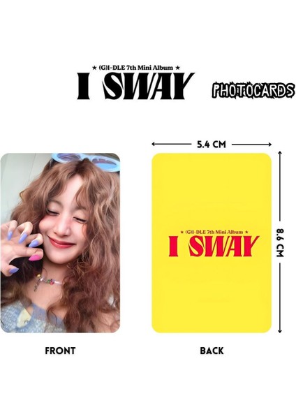 (G)I-Dle '' I Swy '' Photocards Set 2 fiyatları
