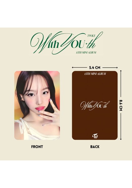 Twıce '' With You Th '' Pob 3 Pc Set fiyatları