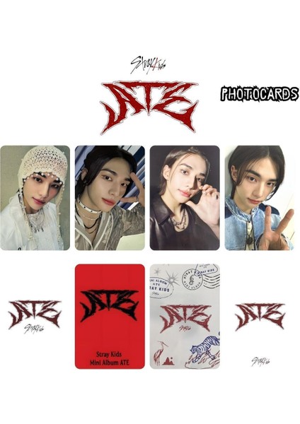 Stray Kıds Hyunjin '' Ate '' Photocards Set