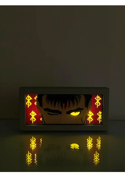 Guts 3D Anime Lightbox Işıklı Kutu Tablo